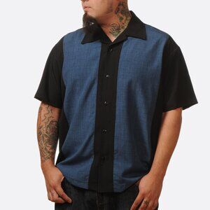 NWT 2XL Steady Classics Rocksteady Retro Rockabilly Punk Bowling Shirt